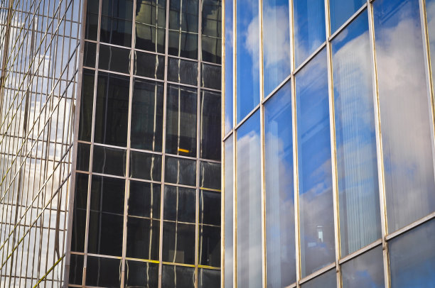 玻璃高楼大厦图片下载