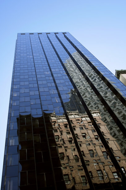 摩天大楼反射图片下载