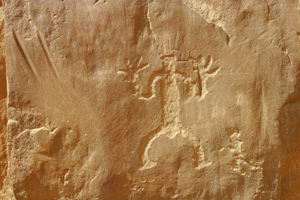 背景:古代Petriglyph图片下载