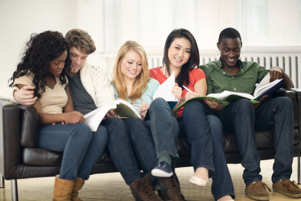 不同的年轻人正在学习图片下载