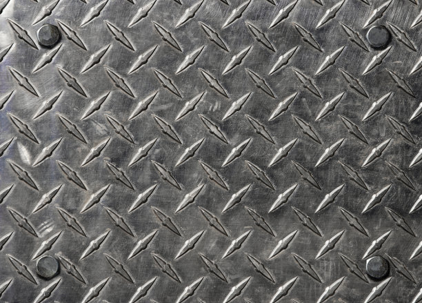 菱形钢板背景图片下载