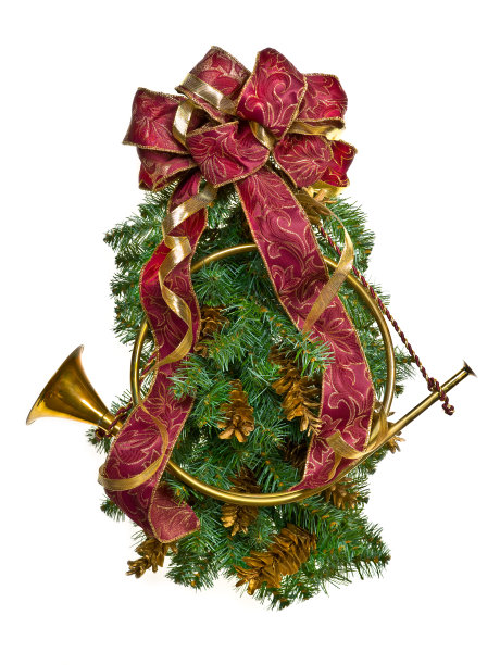 圣诞装饰门图片下载