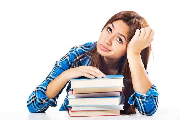 年轻的学生思维图片下载