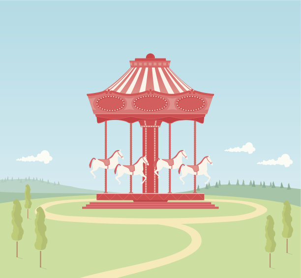 旋转木马图片下载