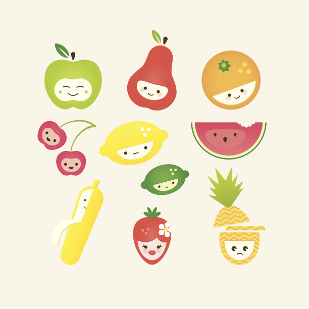 可爱的水果图片下载