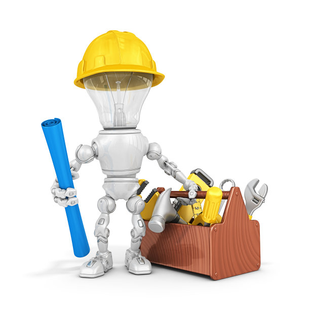 灯泡机器人图片下载