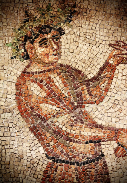 年轻的舞者,马赛克图片下载