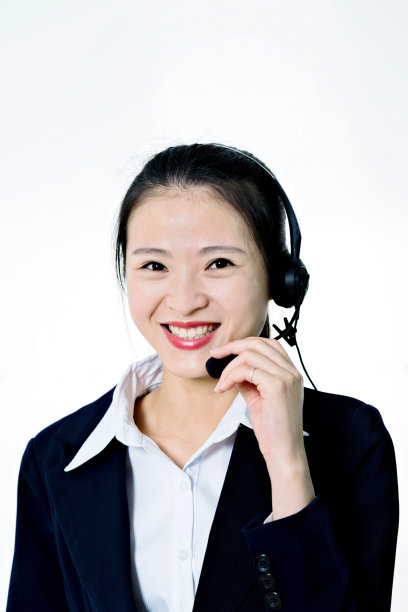 有魅力的女客服代表图片下载