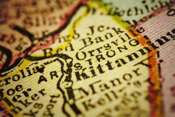 阿姆斯特朗|宾夕法尼亚县地图图片下载