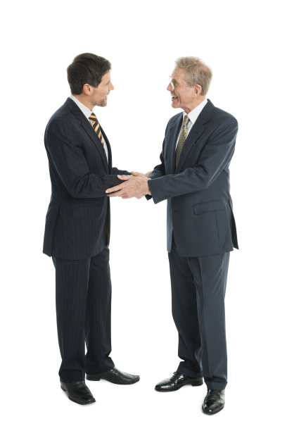 商人们握手图片下载