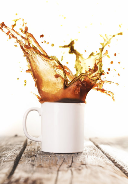 咖啡溅图片下载