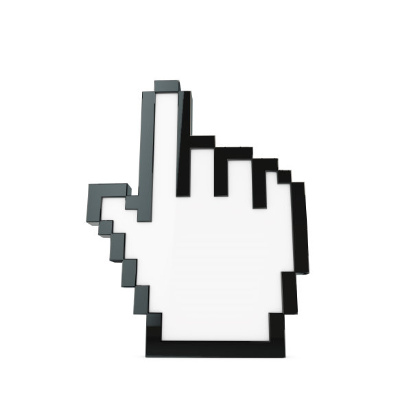 手提电脑光标图标图片下载