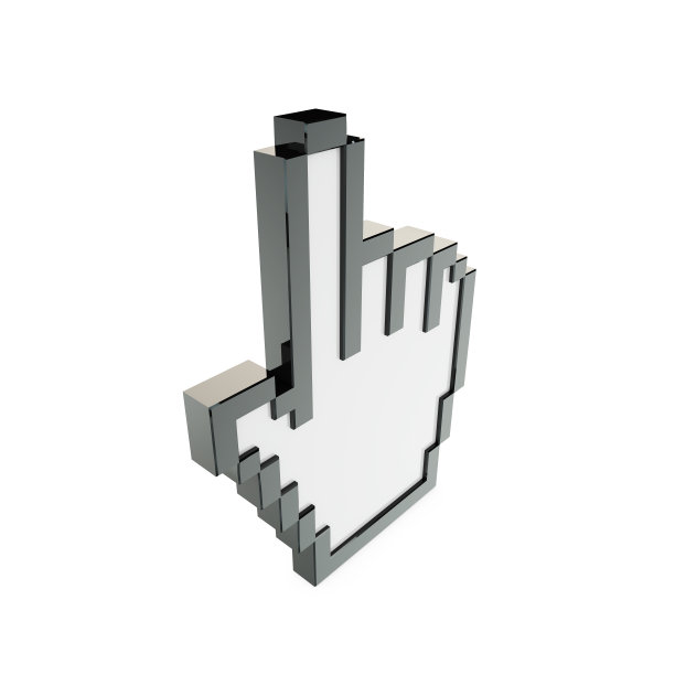 手提电脑光标图标图片下载