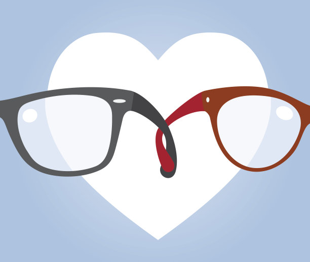 男女眼镜图片下载