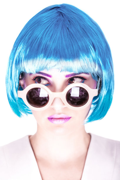 贴纸的头发图片下载