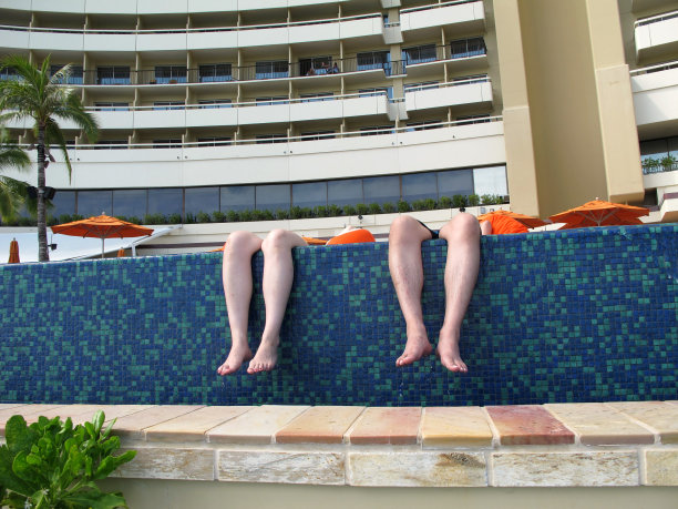 热带度假的脚图片下载