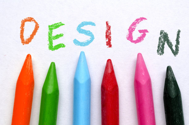 带有文字设计的蜡笔图片下载