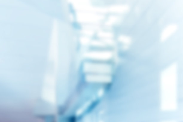 散焦模糊的软抽象中庭或走廊背景图片下载