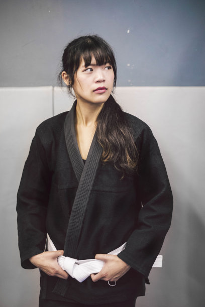 身穿和服的女人肖像素材图片