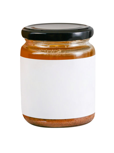 空白罐上的白色背景图片下载