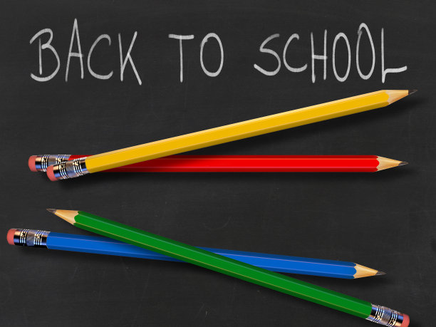 返校季黑板报绘画概念图片下载