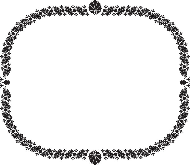 花的框架图片下载