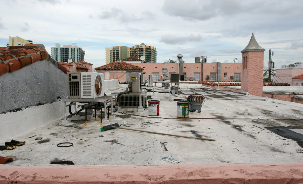 屋顶上的混乱图片下载