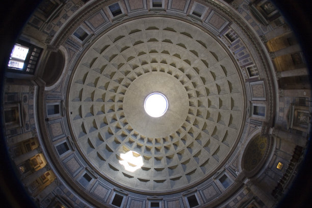 罗马万神殿的天花板,图片下载