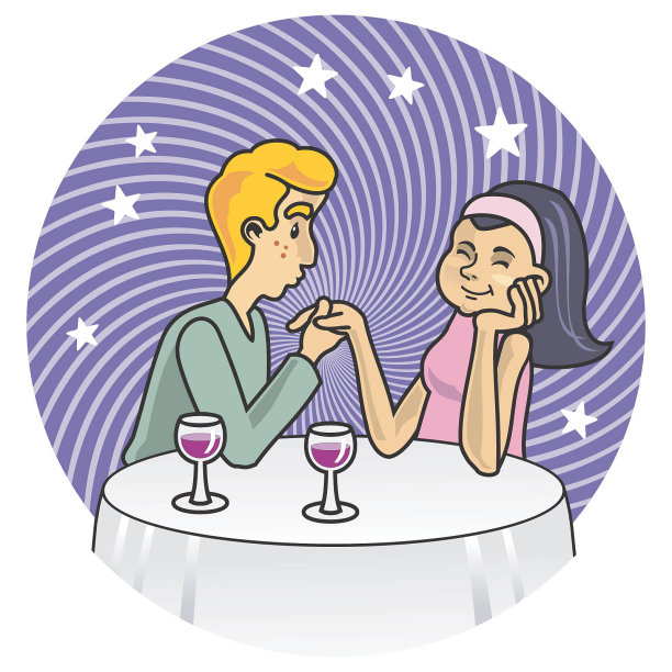 浪漫的约会图片下载