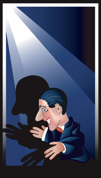 舞台上的木偶图片下载