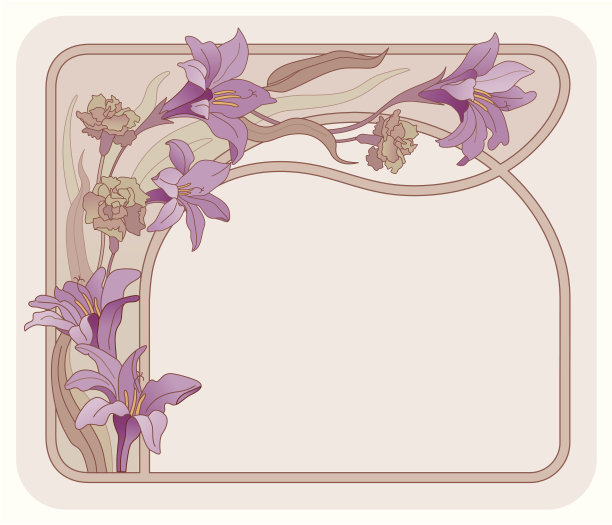 复古的框架素材图片