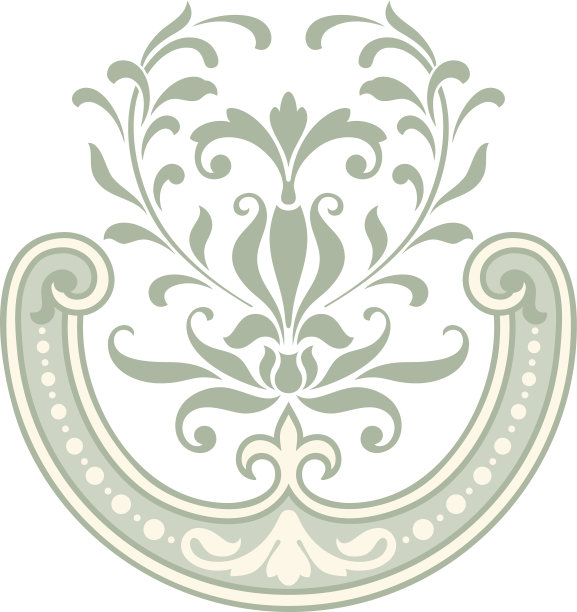 华丽的卷轴设计图片下载