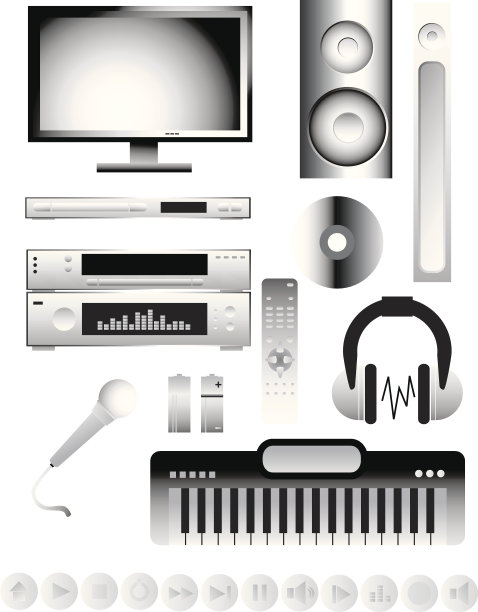 高保真音频/视频设置图片下载