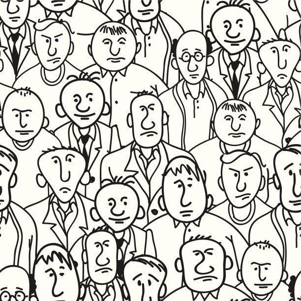 男性(无缝背景)图片下载