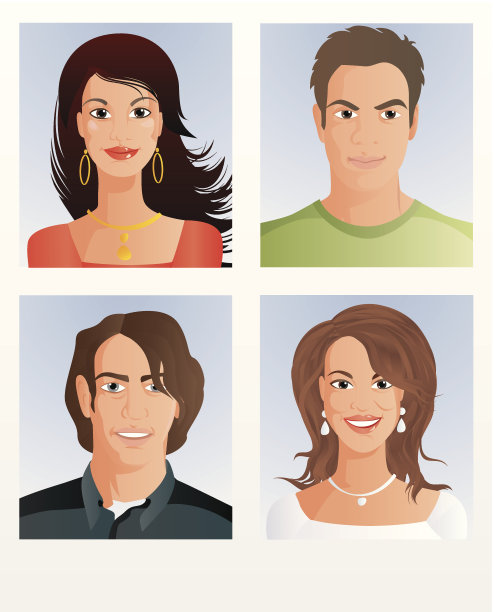 四个画像图片下载