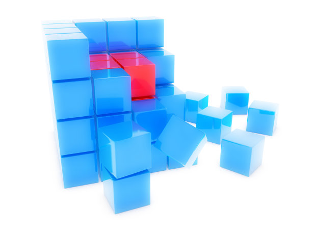 蓝色块图片下载