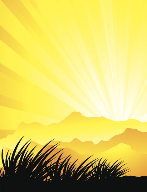 山日落图片下载