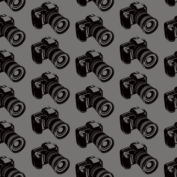 数码相机无缝瓷砖图片下载