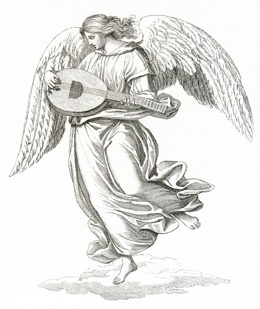 琵琶天使，音乐灵感图片下载