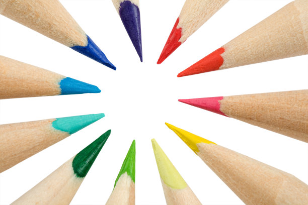 彩色蜡笔图片下载