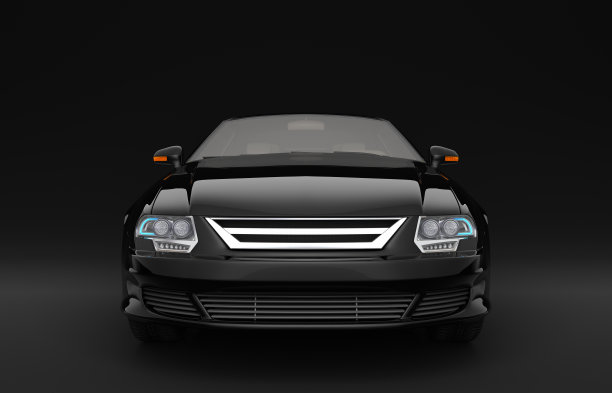 黑色的轿车业务图片下载