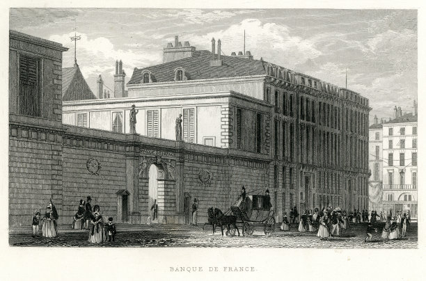 法国银行，巴黎图片下载