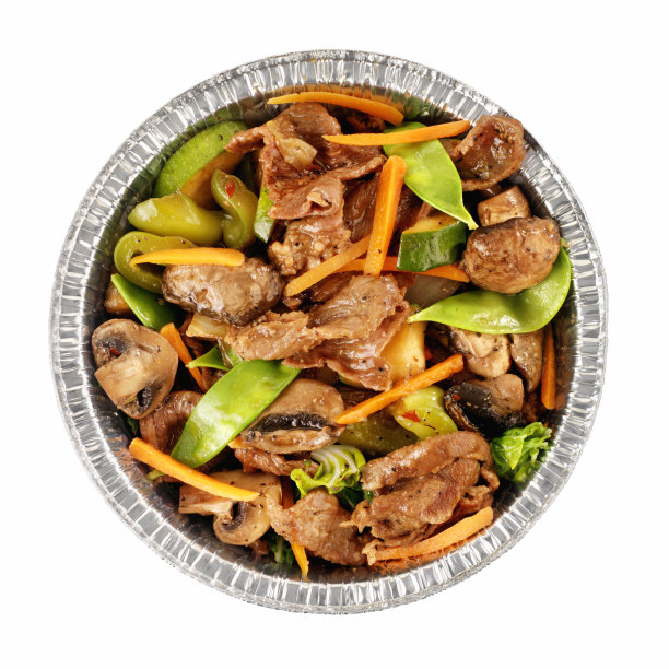 中餐外卖，牛肉炒杂菜图片下载