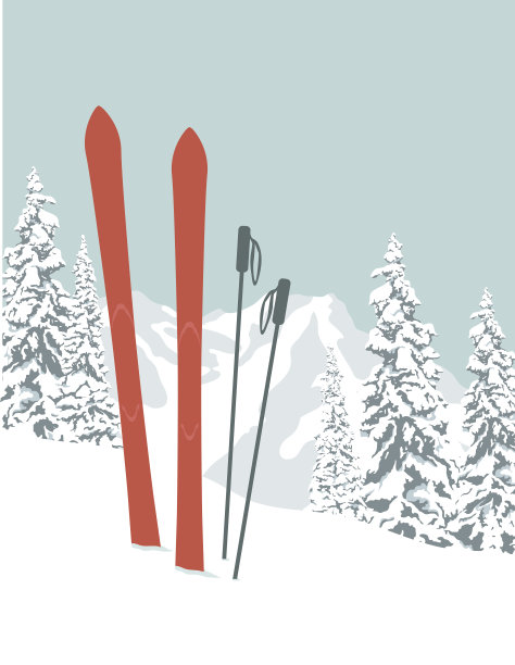 滑雪板图片下载