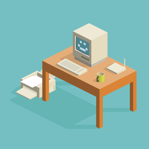 等距的桌子图片下载