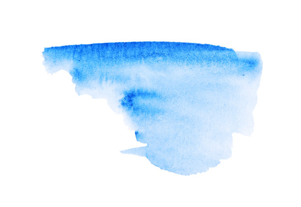 水彩颜料飞溅抽象素材图片