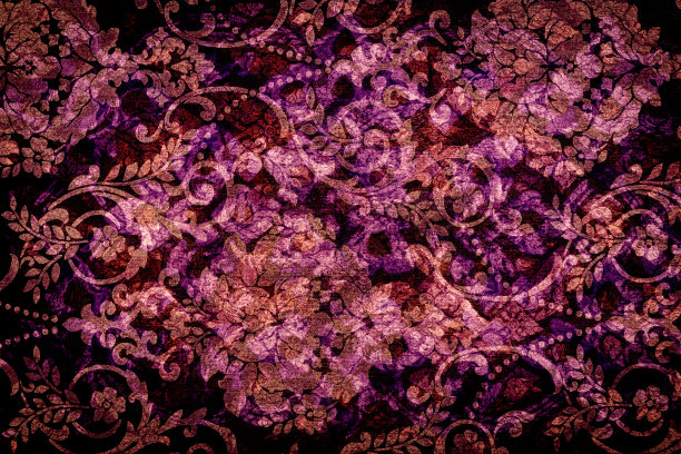 紫色花抽象背景图片下载