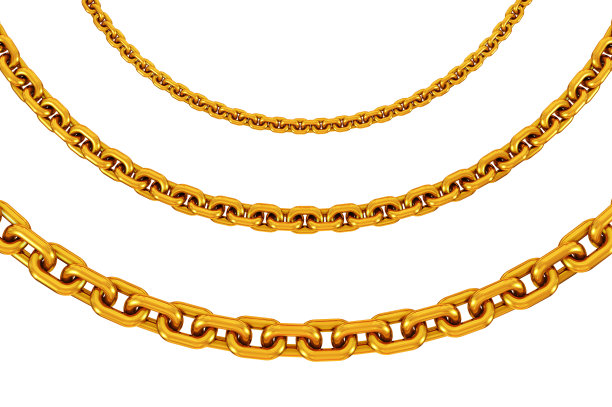 金色链条图片下载