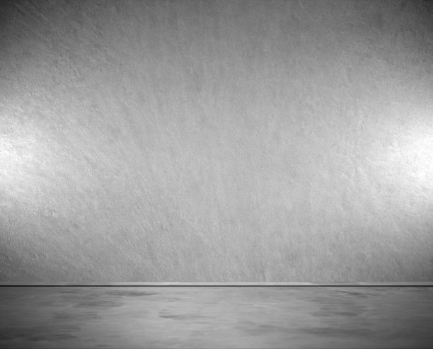 抽象的空灰色内部与混凝土墙和地板图片下载