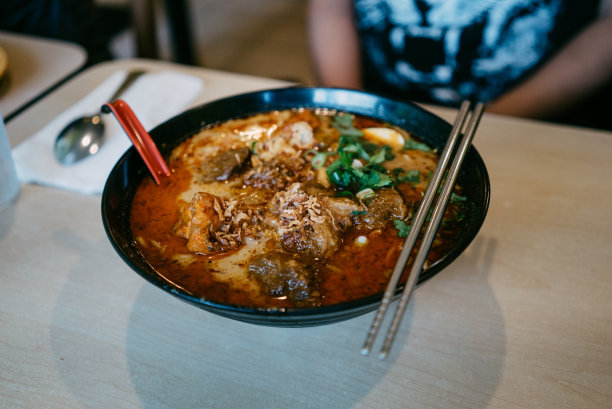 牛腩叻沙粉图片下载